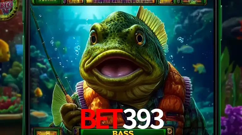 Personagem de peixe pescador do popular jogo de slot com tema de pescaria, uma das emocionantes opções de caça-níqueis para jogar e ganhar no cassino BET393.